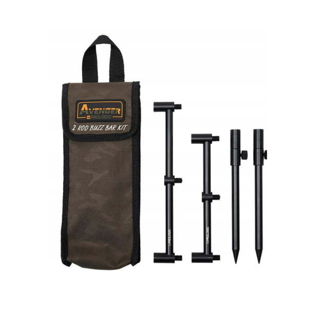 Buzzbary Prologic Avenger Buzz Bar Kit&Carrycase 2 Rod