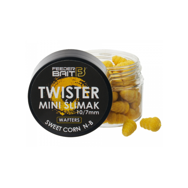 Wafters Mini Ślimak Feeder Bait Sweet Corn&N-B 10/7mm