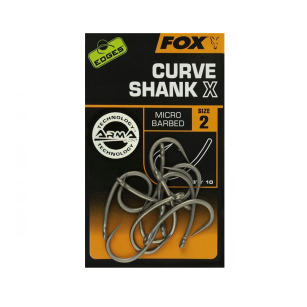 Haczyki Fox Edges Curve Shank X Hooks rozm.2