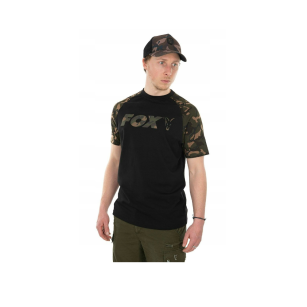 Koszulka Fox Raglan T-shirt Black/Camo rozm.XL