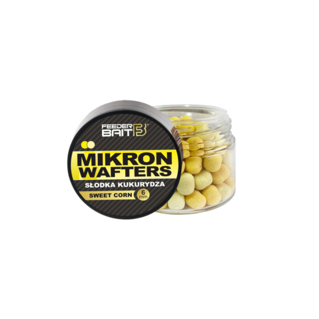 Mikron Wafters Feeder Bait Słodka Kukurydza 4/6mm